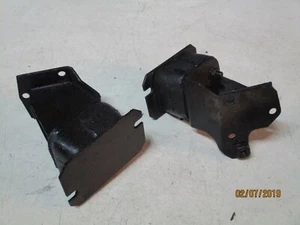 COPPIA SUPPORTI MOTORE ALFA ROMEO ALFETTA - GTV - GIULIETTA - ORIGINALI - Imagen 1 de 1