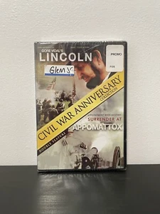 Civil War Anniversary Collection DVD Movies NEW Lincoln Surrender At Appomattox - Picture 1 of 3