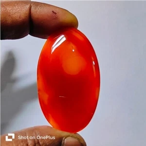 Red Carnelian Natural Carnelian Cabochon Loose Gemstone Jewelry 28 Cts. ME-9349 - Picture 1 of 6
