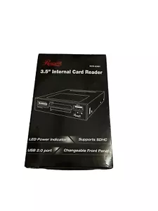 Rosewill RCR-IC001 USB 2.0 3.5" Internal Card Reader - FACTORY SEALED - Picture 1 of 3