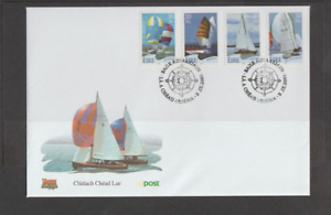 Ireland 2001 Sailing sef-adhesive FDC . note fdc is sealed