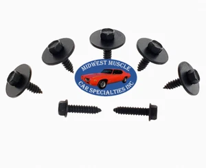 64-67 GM Steering Column Plate To Firewall Hardware Bolts Chevelle GTO 442 A93 - Picture 1 of 7