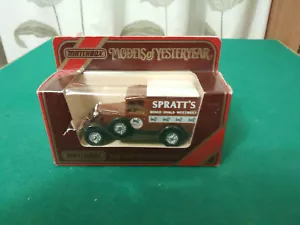 MATCHBOX MODEL OF YESTERYEAR Y- 22 1930 MODEL A FORD VAN WITH BOX - Picture 1 of 2
