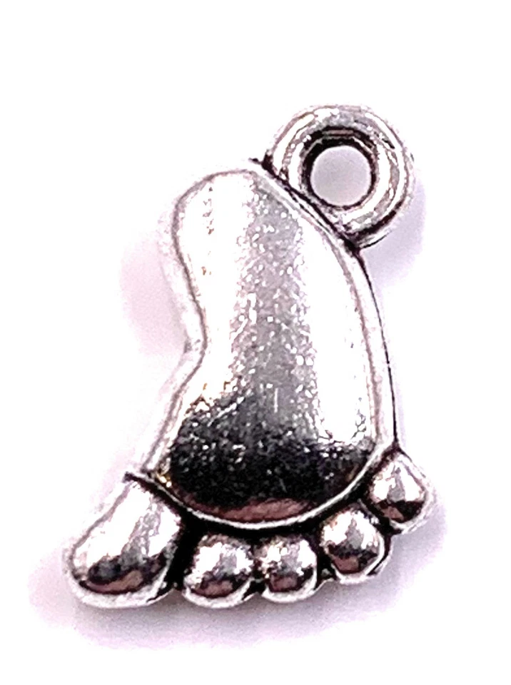 Piede Con Dita Ciondolo Collana Artigianato Forniture Accessorio per Gioielli - Immagine 1 di 1