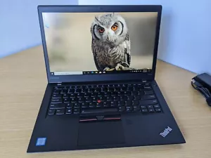 ThinkPad T470s i7-6600U 3.4GHz FHD IPS 8GB 256GB NVMe Win10p 4G LTE T480s - Picture 1 of 7