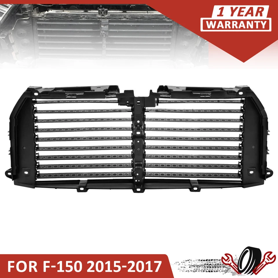 For Ford F-150 F150 2015-2017 2016 Upper Grille Air Radiator Shutter FL3Z8475F Foto 1 de 4