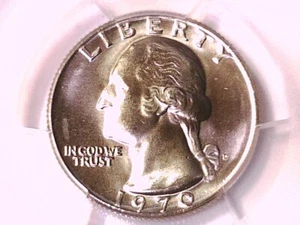 1970 D Washington Quarter PCGS MS 67 41004201 - Picture 1 of 3