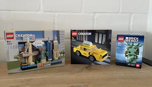 LEGO Creator 40519 CARD + 40468 Taxi + LEGO 40367 BrickHeadz LADY Liberty NEU - Bild 1 von 10