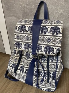 Schöner Rucksack aus Thailand mit Elefantenmuster – wie neu, nur 1x benutzt - Bild 1 von 4