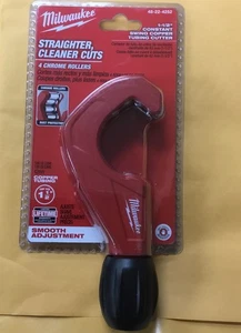 Milwaukee 1-1/2” Constant Swing Copper Tubing Cutter 48-22-4252 - Picture 1 of 1