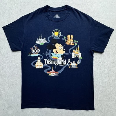 (M) Disney Walt Disney World T-Shirt Dark Blue Size Medium - Image 1 of 4