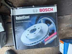 Rr Disc Brake Rotor Bosch 15010123, Bosch Brake Pads and Wheel Sensor - Picture 1 of 6