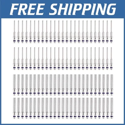 16-22AWG Solid Contacts for DTM Connectors, 50 Pairs - Image 1 of 4