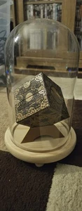 custom hellraiser puzzlebox in glass dome and lights up - Picture 1 of 2