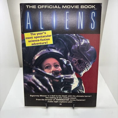 Aliens The Official Movie Book 1986 The Making Of Aliens Starlog Press 4 Posters - Image 1 of 4