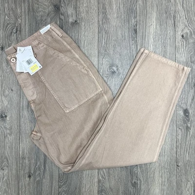 Pantalones Nike Talla 34 Para Hombres Marrón Cáñamo Vida Fatiga Calce Suelto Pierna Recta $140 Foto 1 de 4