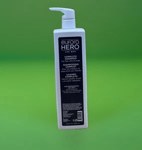 Eufora HERO FOR MEN COMPLETE SHAMPOO For Hair Skin & Scalp 33.8 FL Oz. (1000 mL) - Picture 1 of 1