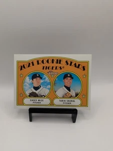 ⚾ Tarik Skubal & Casey Mize 2021 Topps Heritage #253 Rookie Stars – Tigers Duo R - Picture 1 of 2