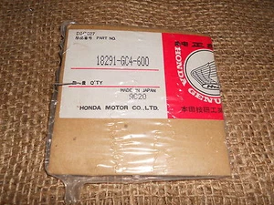 NOS Honda OEM Junta Tubo de escape 1986 1987 1988 198 1991 CR80 18291-GC4-600 - Imagen 1 de 2