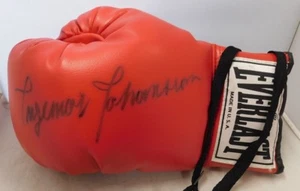 Guante de Boxeo Everlast Rojo Everlast Vintage Firmado Ingemar Johansson Autenticado por la JSA - Imagen 1 de 1