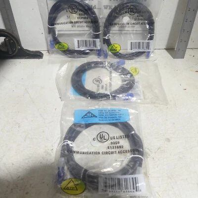 Qty 4: Allen Tel ETL Verified CAT5e Patch Cable Cord 7FT Ethernet Network RJ45 - Image 1 of 4