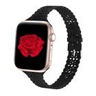 Lace Band For Apple Watch Women Silicon Strap 38 40 41 42 44 45 iWatch Band 1-7