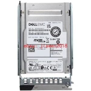Dell 3.84TB PCIe Gen4 NVMe RI TLC 2.5 SSD KCM6XRUL3T84 (8W2G5) - Picture 1 of 4
