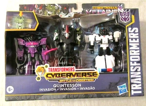 Transformers Cyberverse Battle For Cybertron QUINTESSON INVASION Pack ~ Hasbro  - Picture 1 of 2
