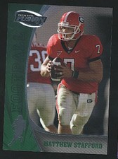 2009 Press Pass Fusion MATTHEW STAFFORD Rookie RC #56 Georgia Bulldogs Rams