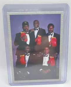 MUHAMMAD ALI, GEORGE FOREMAN, NORTON, FRAZIER, HOLMES Boxing 1991 AW Sports Card - Picture 1 of 2