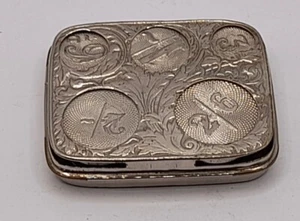 Edwardianische Frühling Geldbörse. Patent JWB - Bild 1 von 5