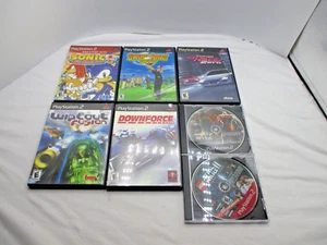 Wipeout Fusion Sonic Swing Away Golf Tokyo Xtreme Racer Downforce God of War PS2 - Picture 1 of 9
