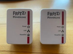 FRITZ! Powerline 510E LAN Adapter 500 Mbps neuwertig (2 vorh., Preis gilt für 1) - Photo 1/2