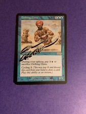 MTG Magic Drifting Djinn Shadow Signed Artist Proof 1 Urza’s Saga Carl Critchlow