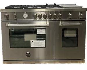 Bertazzoni MAS486GGASXV 48" Stainless Professional Series Natural Gas Range - Picture 1 of 18