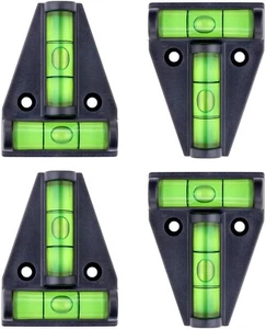 4PCS Multipurpose Spirit T-type Level for RVs, Camper,Furniture,Trailers,Tripods - Picture 1 of 13