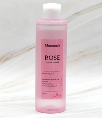 Tóner de agua de rosas MAMONDE 8,45 fl. OZ SELLADO Exp. 2026 Foto 1 de 4