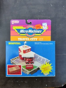 Original Galoob Micro Machines 1988 Travel City Hospital Factory Sealed D6 - Picture 1 of 2