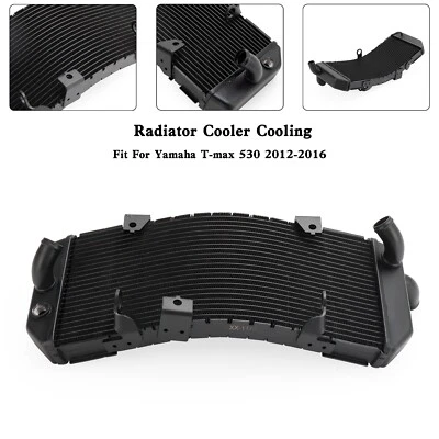 Aluminum Radiator Cooling Cooler For Yamaha TMAX530 T-max 530 2012-2016 AT - Image 1 of 4