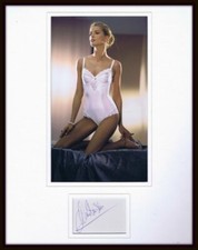 Jessica Van Der Steen Signed Framed 11x14 Photo Display  