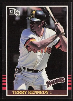 1985 Donruss #429 Terry Kennedy San Diego Padres - Image 1 of 2