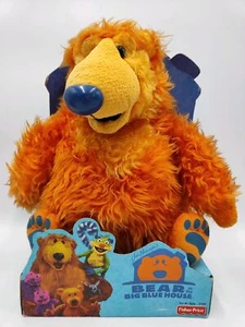 Plush Bear In The Big Blue House Bears Fisher Price Jim Henson Care Peluche - Picture 1 of 7