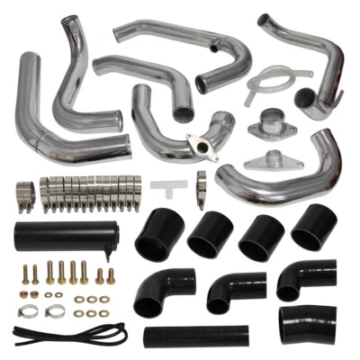 Intercooler Piping Kit For Subaru Impreza STI WRX 2008-2014 EJ25 2.5L Turbo BK Foto 1 de 4