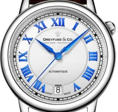 Mens Dreyfuss Co 1925 Automatic Watch DGS00148/01 (Swiss Hand made) RRP £750 - Image 1 of 4