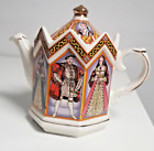 Vintage James Sadler King Henry Viii And His Six Wives Teapot