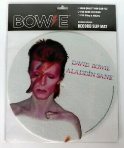 David Bowie Aladdin Sane 12" Tocadiscos Antiestático Disco Slipmat - Imagen 1 de 1