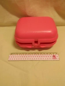 Tupperware mittlere Maxi-TwinSet Dose in pink "Sonderfarbe" - Bild 1 von 11
