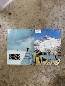 RARE BackPacker Magazines Lot 4-5 Editions USED 1970s - Picture 1 of 2