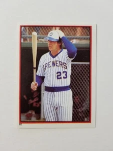 TED SIMMONS 1983 TOPPS BASEBALL STICKER #85 MILWAUKEE BREWERS - Picture 1 of 2