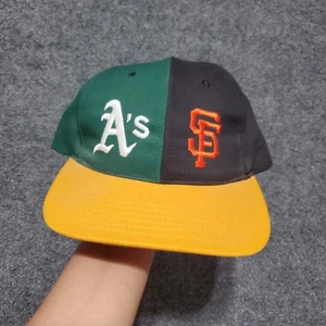 De colección Oakland A's San Francisco Giants Split Snapback Hat MLB Twins Ent EE. UU. - Imagen 1 de 14